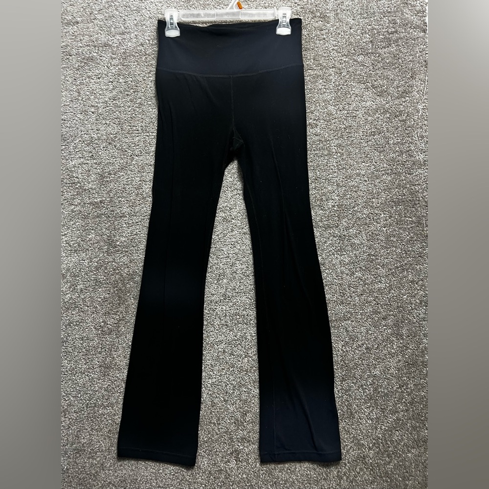Athleta Woman’s Elation Straight Leg Pants Black Leggings Size Medium